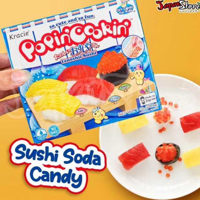 

KRACIE - POOPIN COOKIN’, TANOSHII SUSHI | FOOD DIY | SNACK DIY | ORI