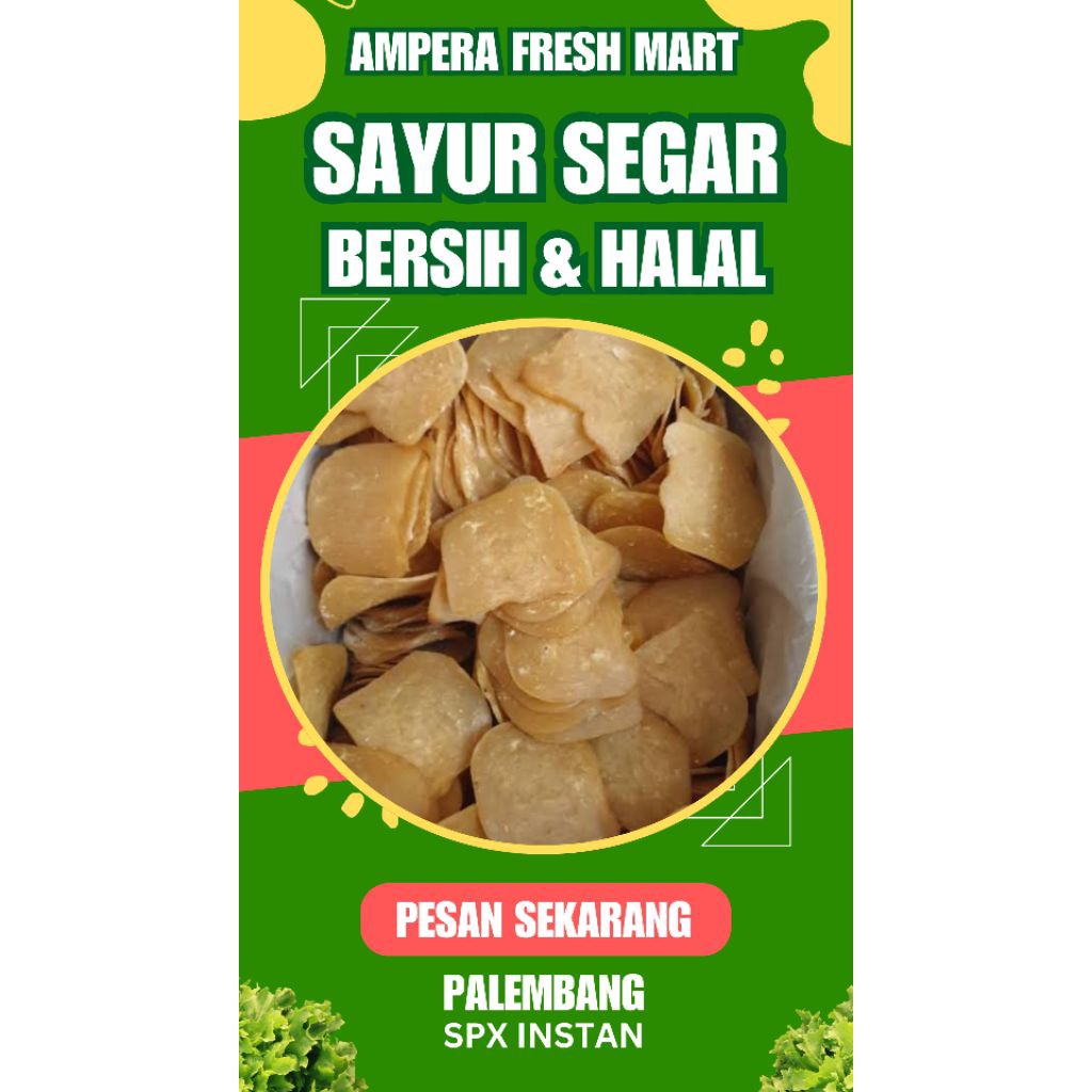 

KERUPUK UDANG MENTAH - INSTAN PALEMBANG