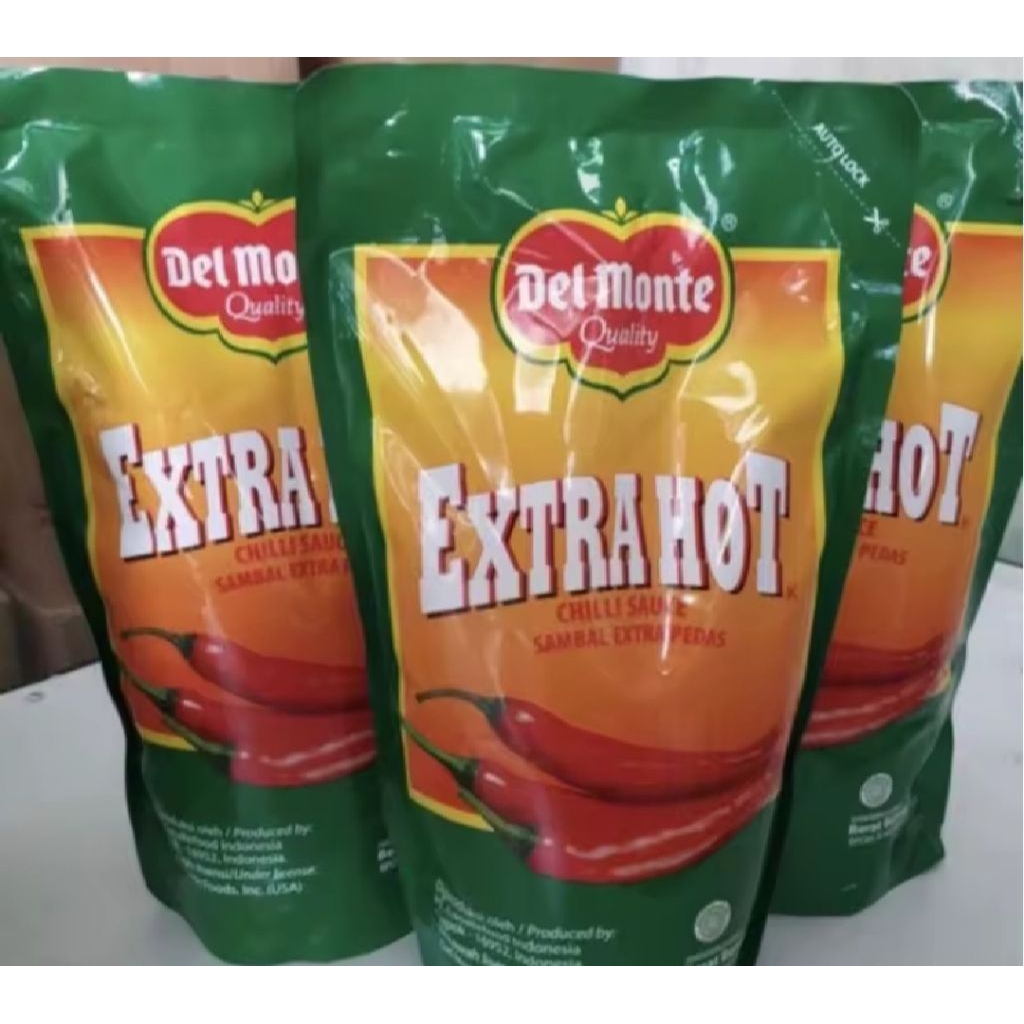 

Delmonte Sambel Extra Hot Dan Ketchup Saos Tomat 1000grm Zabir Frozen Food