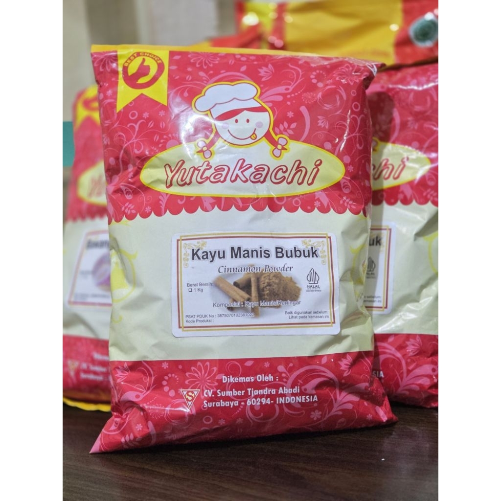 

Kayu Manis Bubuk 1 kg Yutakachi Cinnamon Powder