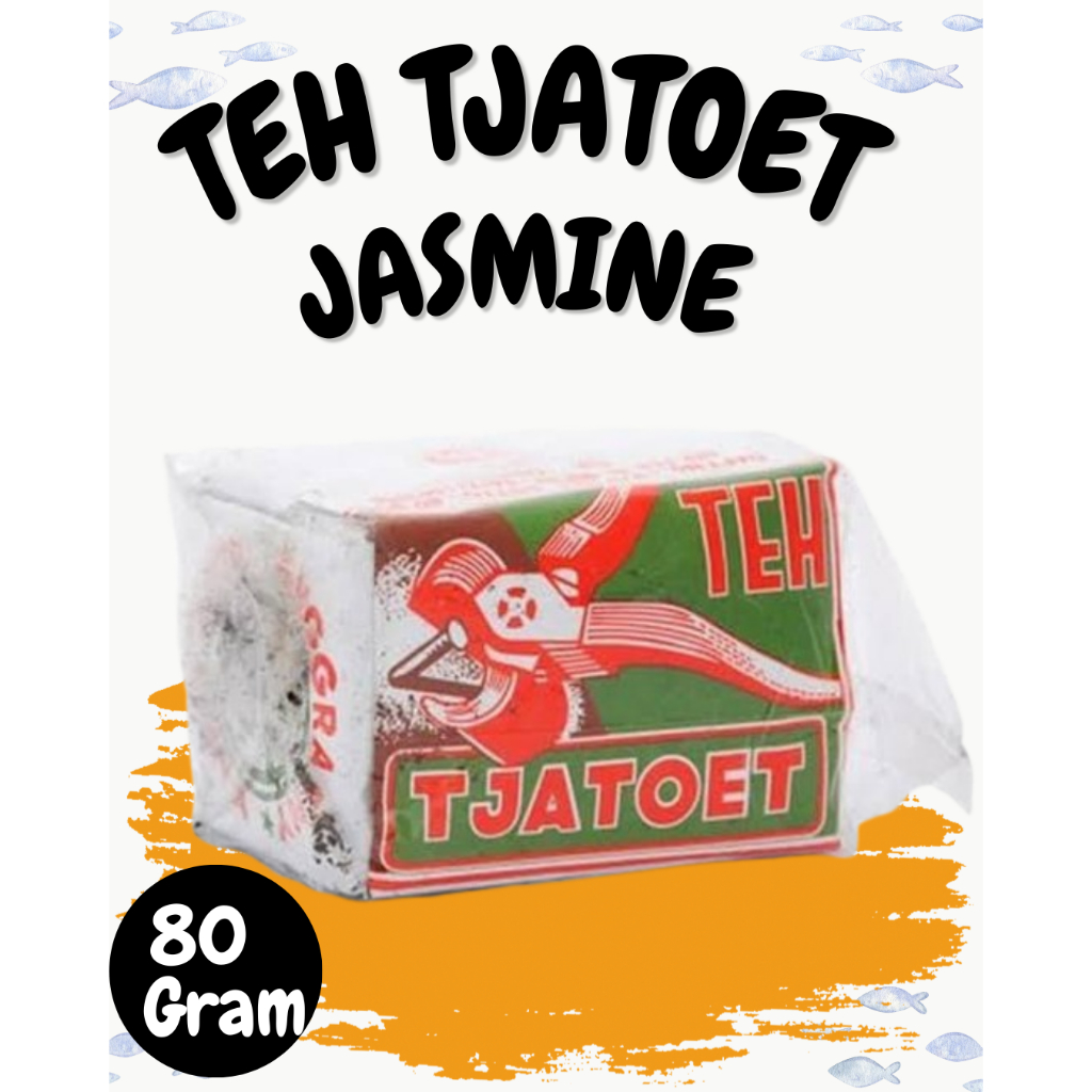 

Teh Tjatoet Hijau Asli Tjatoet Jasmine Istimewa Teh Bubuk Melati 1pcs @80gr