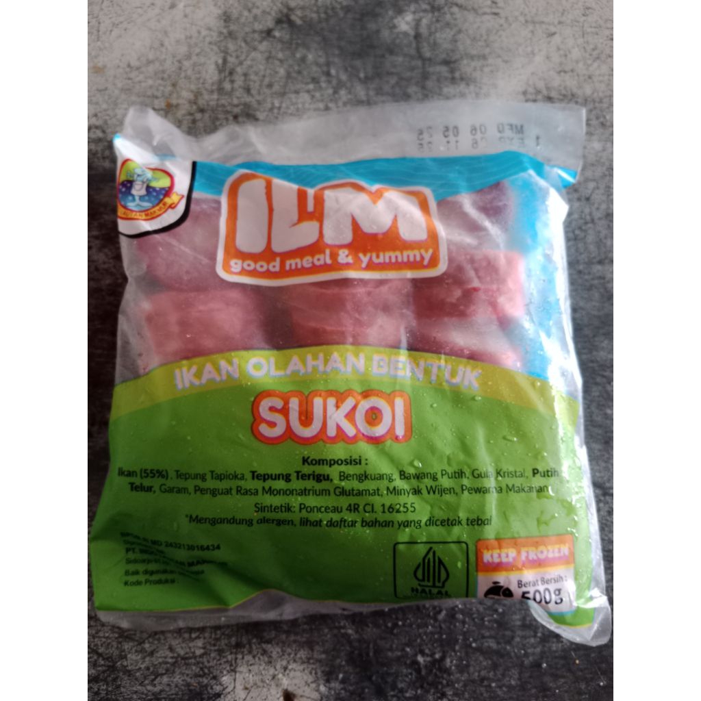 

ikan olahan bentuk sukoi ILM