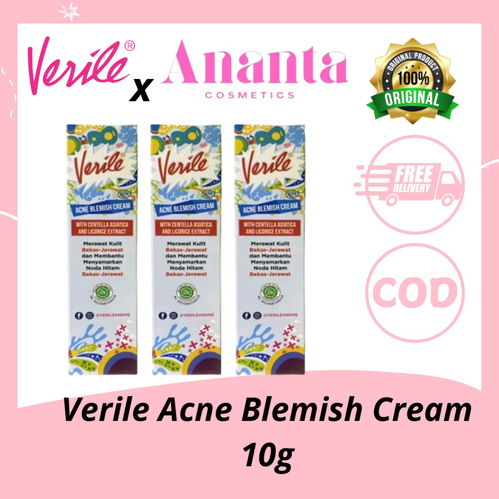 ❤ANANTA❤Verile Acne Blemish Cream 10g