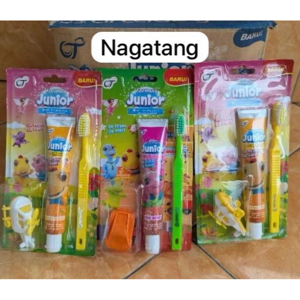 SIKAT GIGI ANAK FORMULA SET MAINAN DAN ODOL