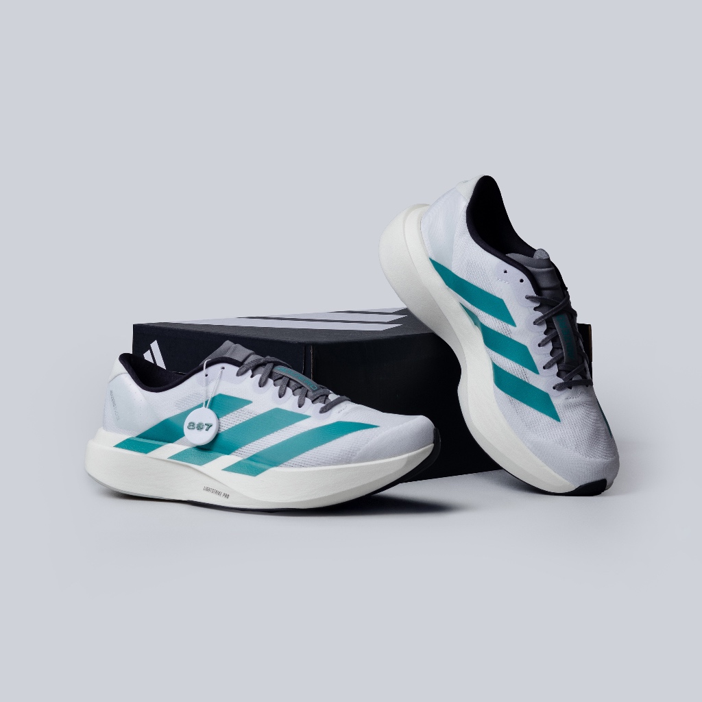 Adidas Adizero Evo SL White Pure Teal