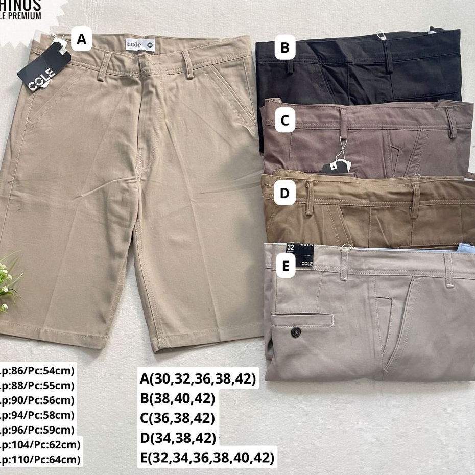 CELANA PENDEK ZIPER COLE PREMIUM ORIGINAL