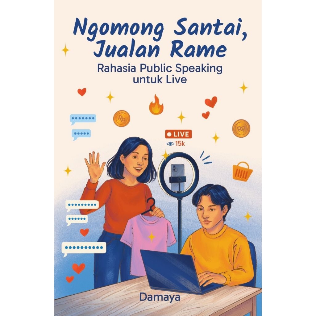 

BUKU SELF IMPROVEMENT NGOMONG SANTAI, JUALAN RAME