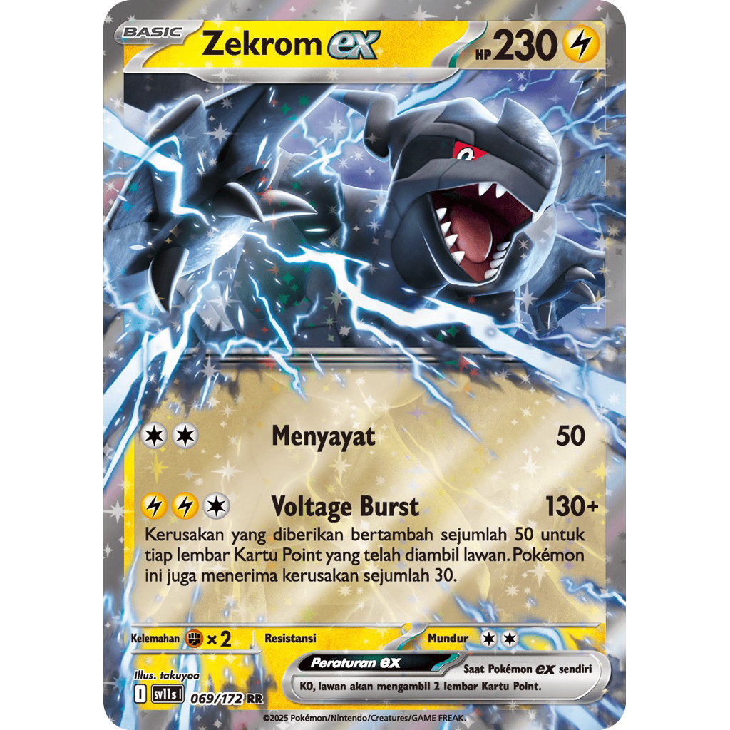 Zekrom EX SV11S 069/172 RR
