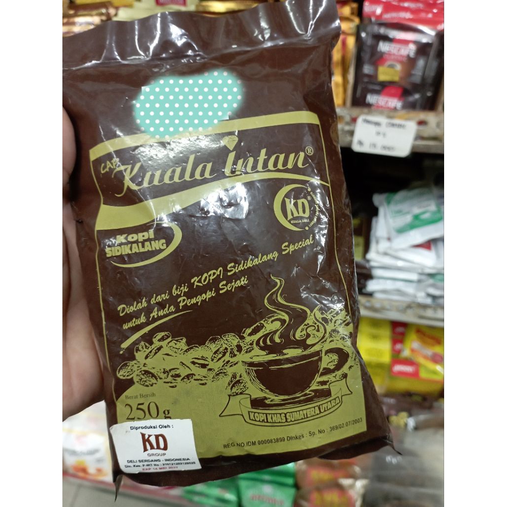 

kopi Sidikalang Kuala intan 250gr