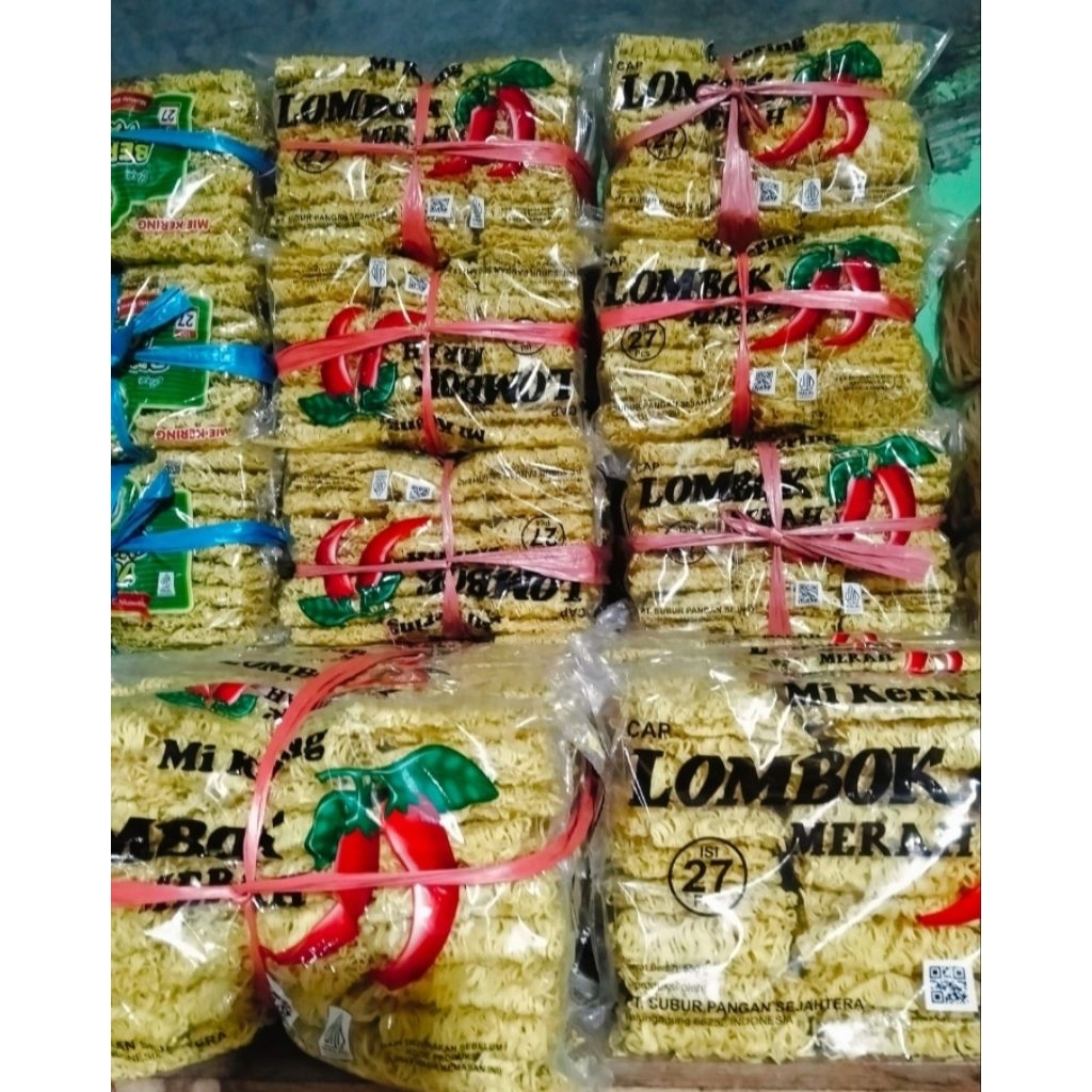 

mie kering cap lombok isi 27 pcs