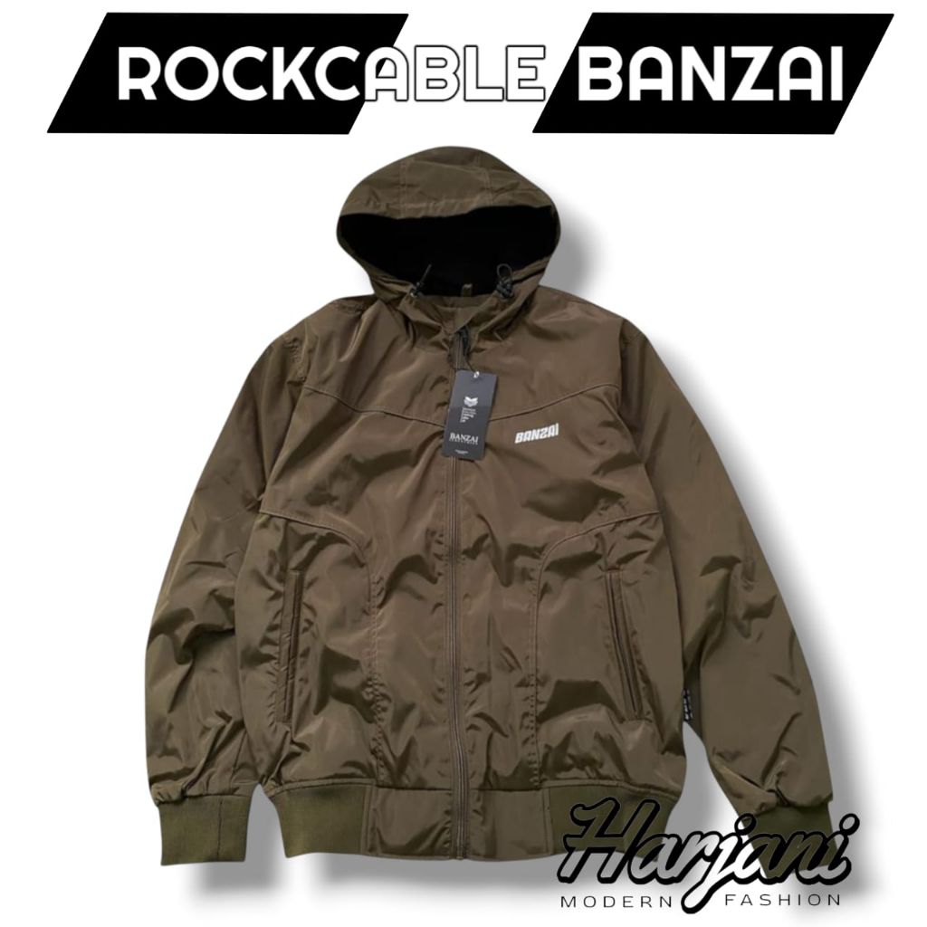 Jaket Parasut ROCKCABLE/BANZAI ORIGINAL
