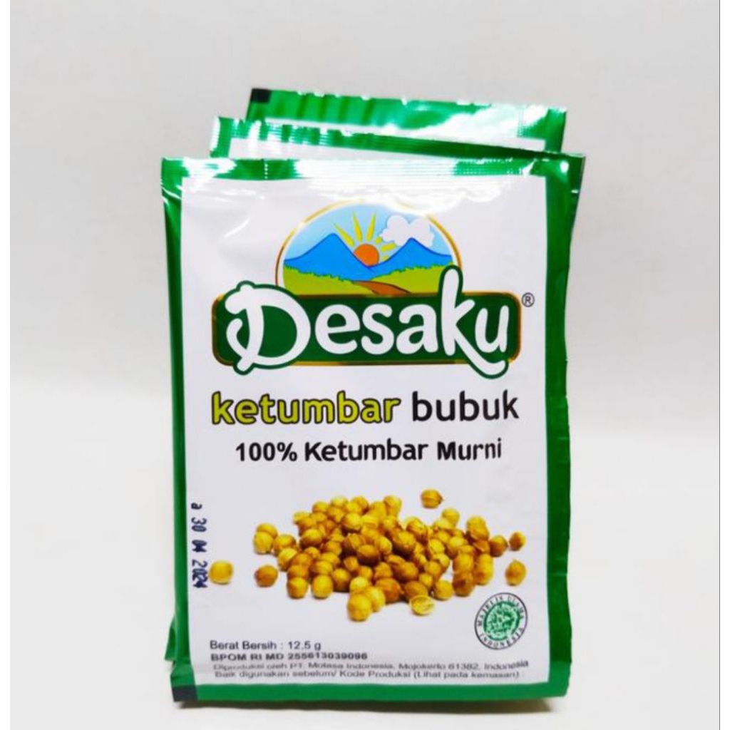 

Desaku Ketumbar Bubuk 12.5gr 1 Renteng 12Sachet