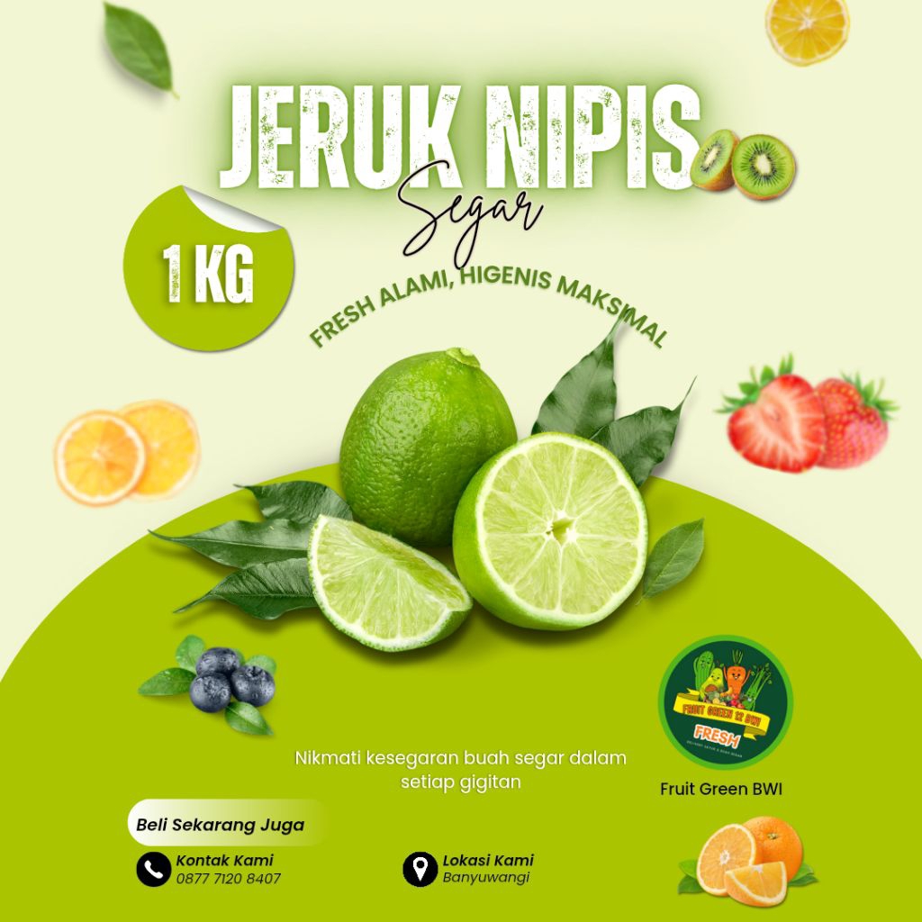 

jeruk nipis(1kg )bwi