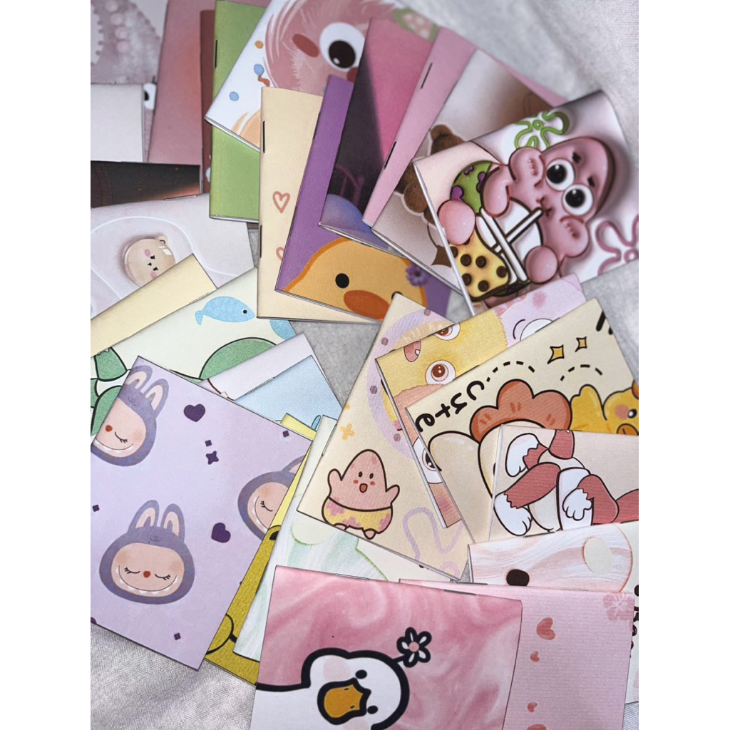 

Buku Tulis Mini Motif Kartun/ Notebook Mini/ Buku Mini