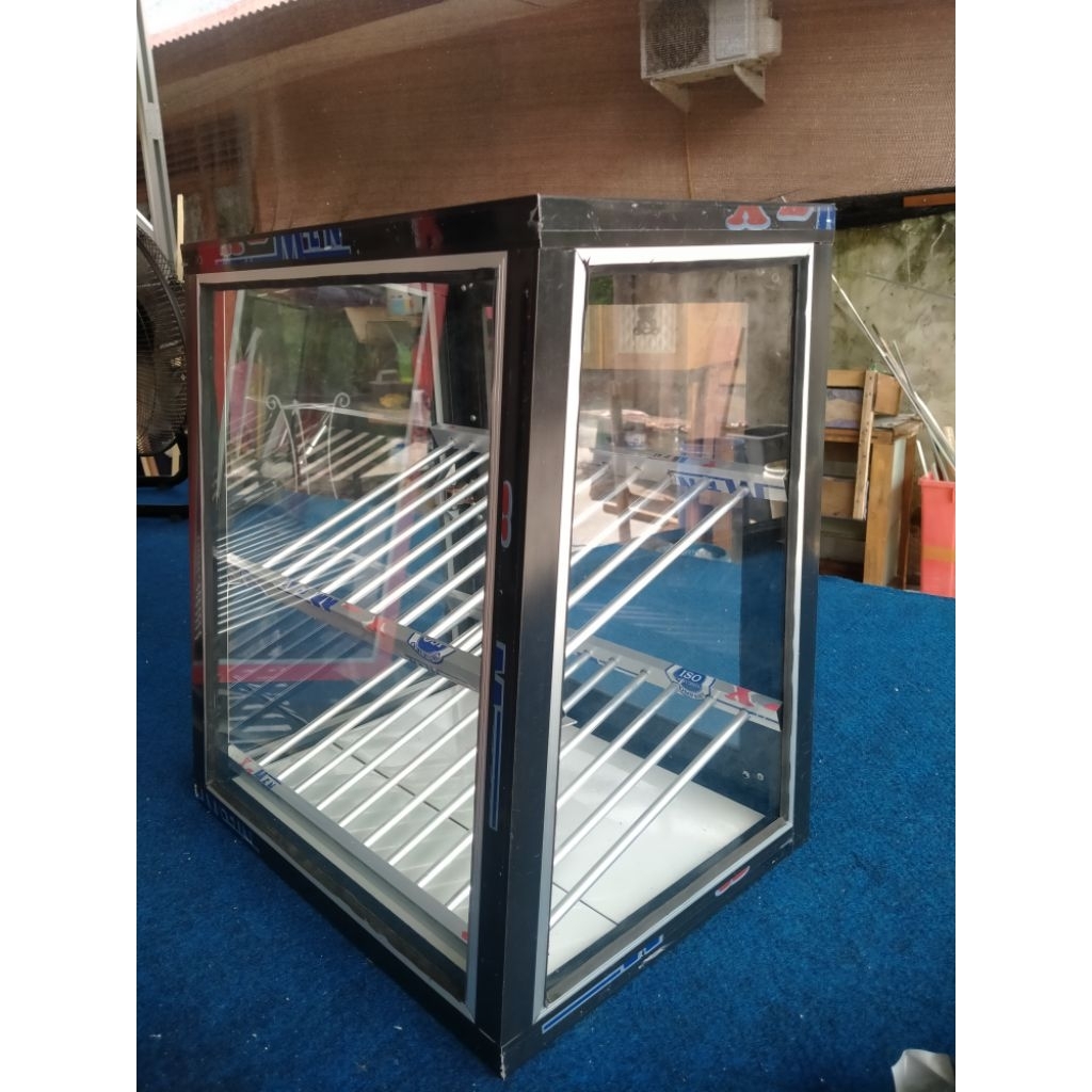 Etalase KFC/Ayam Geprek (Free packing kayu)