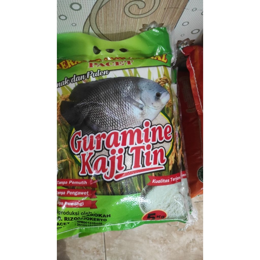 

beras bramu Pacet cap gurami hijau 5kg x 4pack