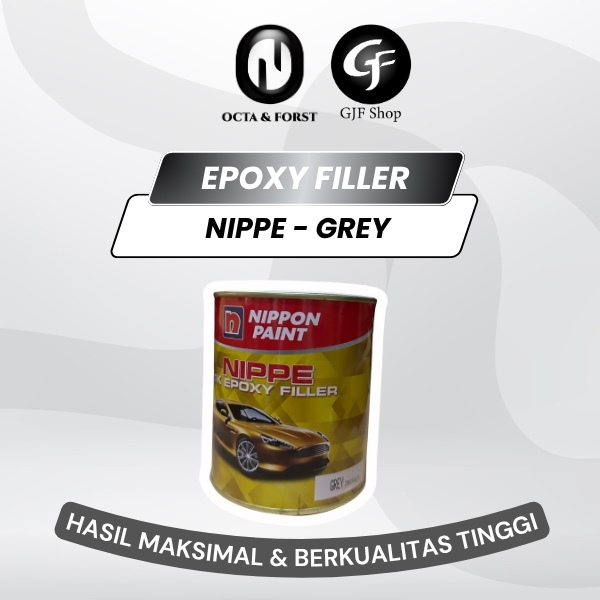 Cat Dasar Epoxy Filler Nippon Paint Warna Abu Abu Grey 1kg