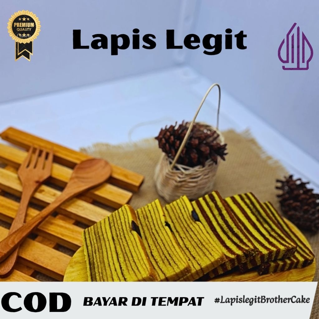 

Pinggiran lapis legit kombinasi prunes+coklat berat 250gram