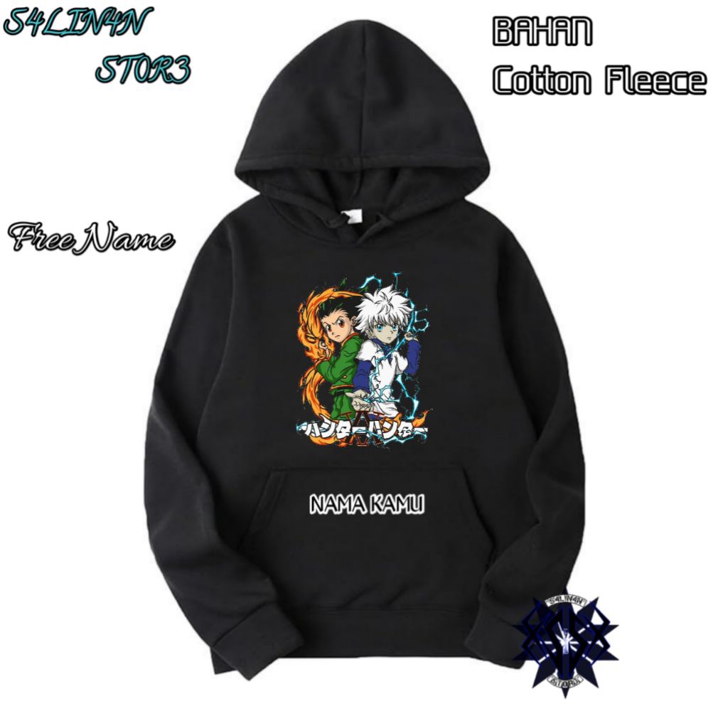 Sweater Hoodie Anak Laki-laki anime HUNTER X HUNTER GON AND KILLUA