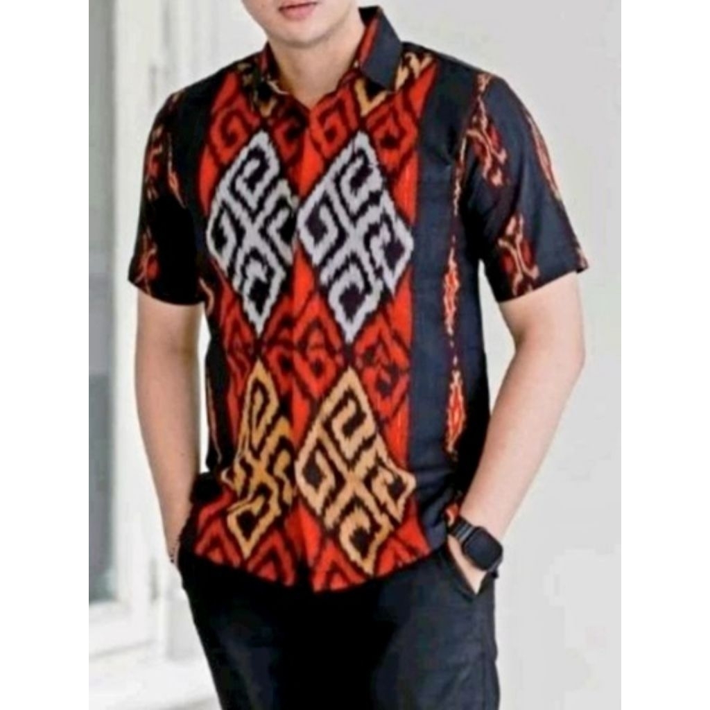 KEMEJA TENUN TORAJA BAJU TENUN