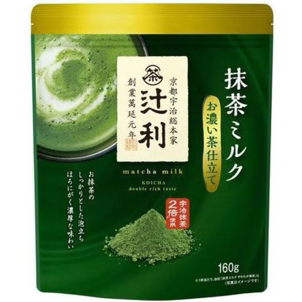 

(ORI JAPAN) Tsujiri Kyoto Uji Matcha Milk Latte (Double Matcha Rich)