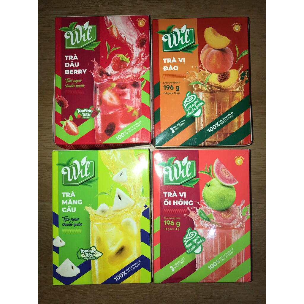 

[ 1 SACHET ] WIL MINUMAN TEH SEGAR ASLI VIETNAM