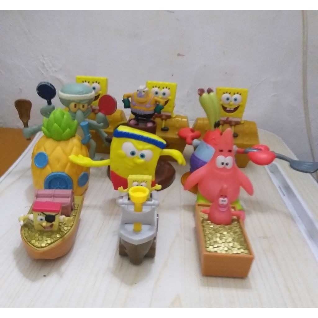Spongebob figure MCD Happy Meals