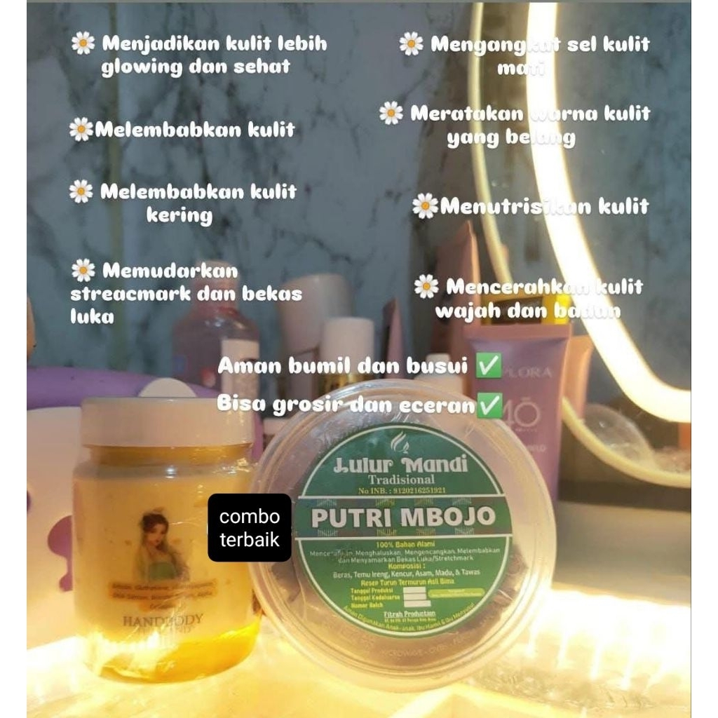 Paket Combo HB Thailand & Lulur Rempah Putri Mbojo