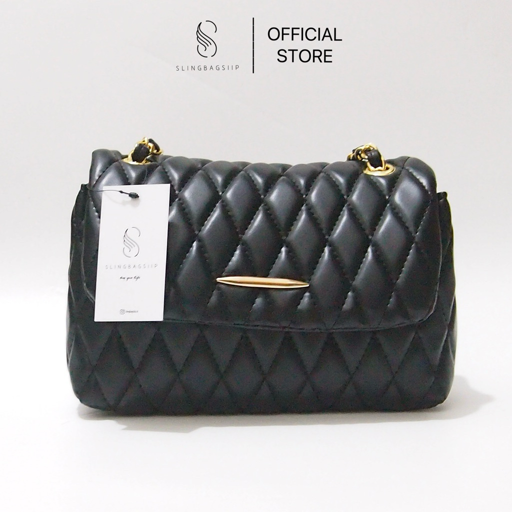 new tas selempang & bahu wanita premium kayla bag - shoulder bag wanita model tas bahu tali rantai