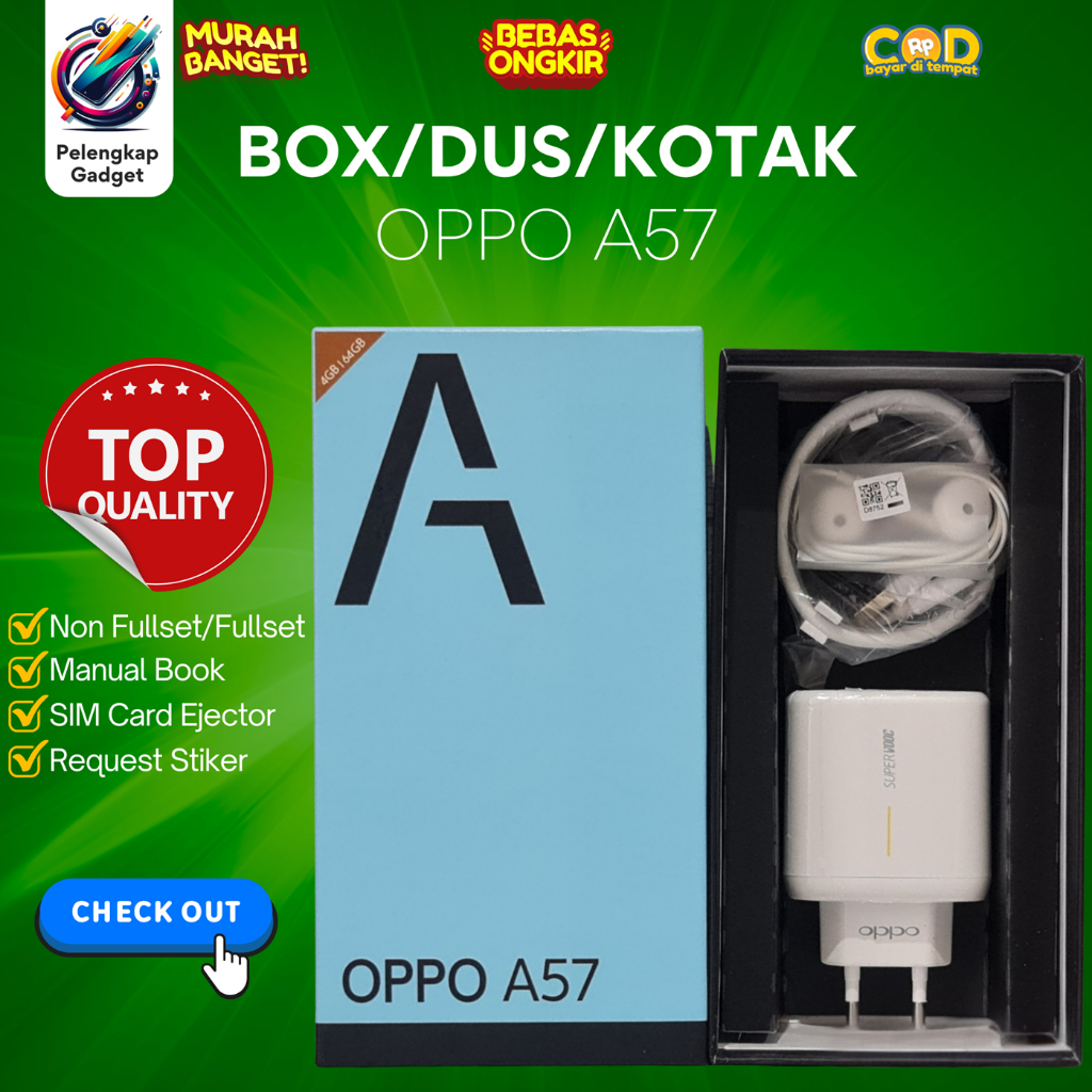 

BOX/DUS/KOTAK OPPO A57 (CHARGER SUPER VOOC 65w ORIGINAL)
