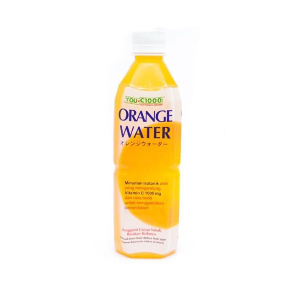 

Orange Water 500ml Minuman Isotonik Vitamin You C1000