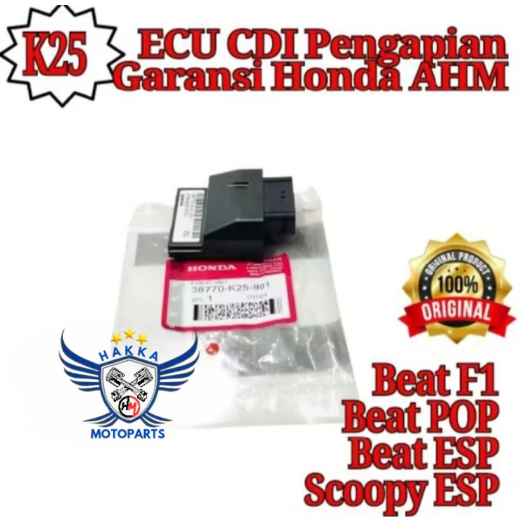 K25 ORIGINAL ECU HONDA BEAT F1,ECU HONDA BEAT POP,ECU HONDA BEAT ESP,ECU HONDA SCOOPY ESP,ECU HONDA 