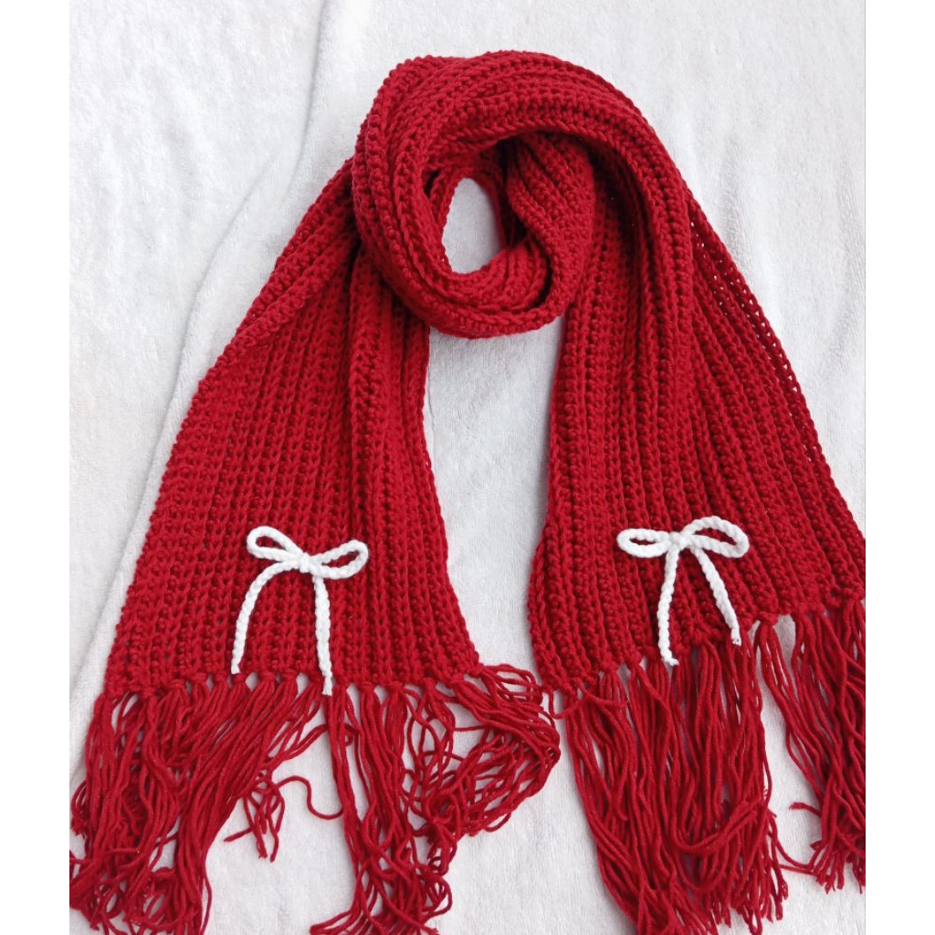 syal rajut syal custom scarf crochet