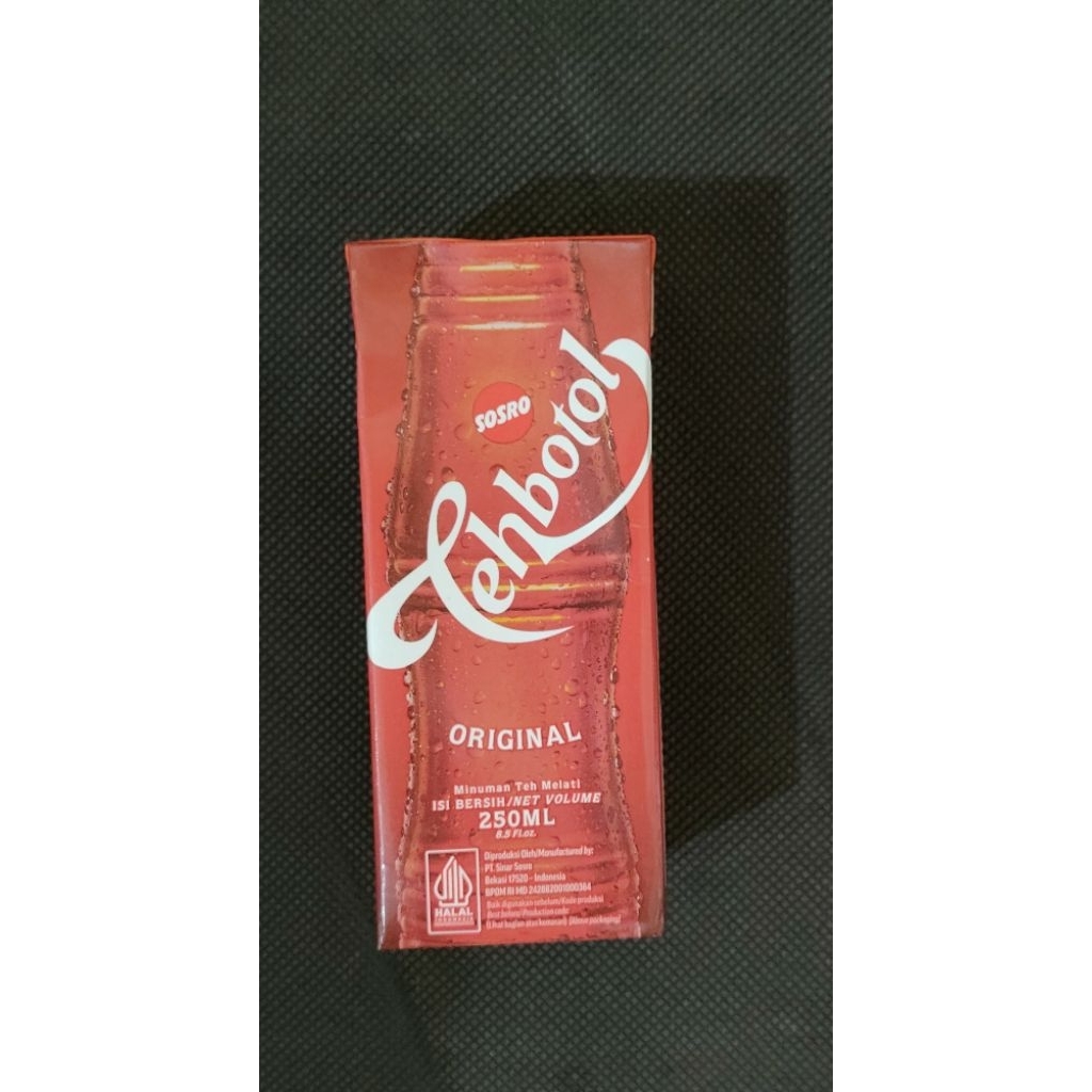 

TEH SOSRO KOTAK 1 DUS 250 ML