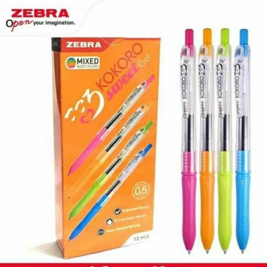 

Pulpen Kokoro Gelpen (1pcs) Super 0,5 Zebra Murah