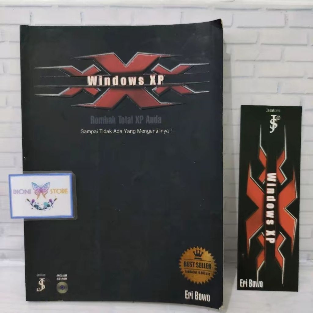 (ORIGINAL) Buku Windows XP - Rombak Total XP Anda Sampai Tidak Ada yang Mengenalinya (Eri Wibowo)