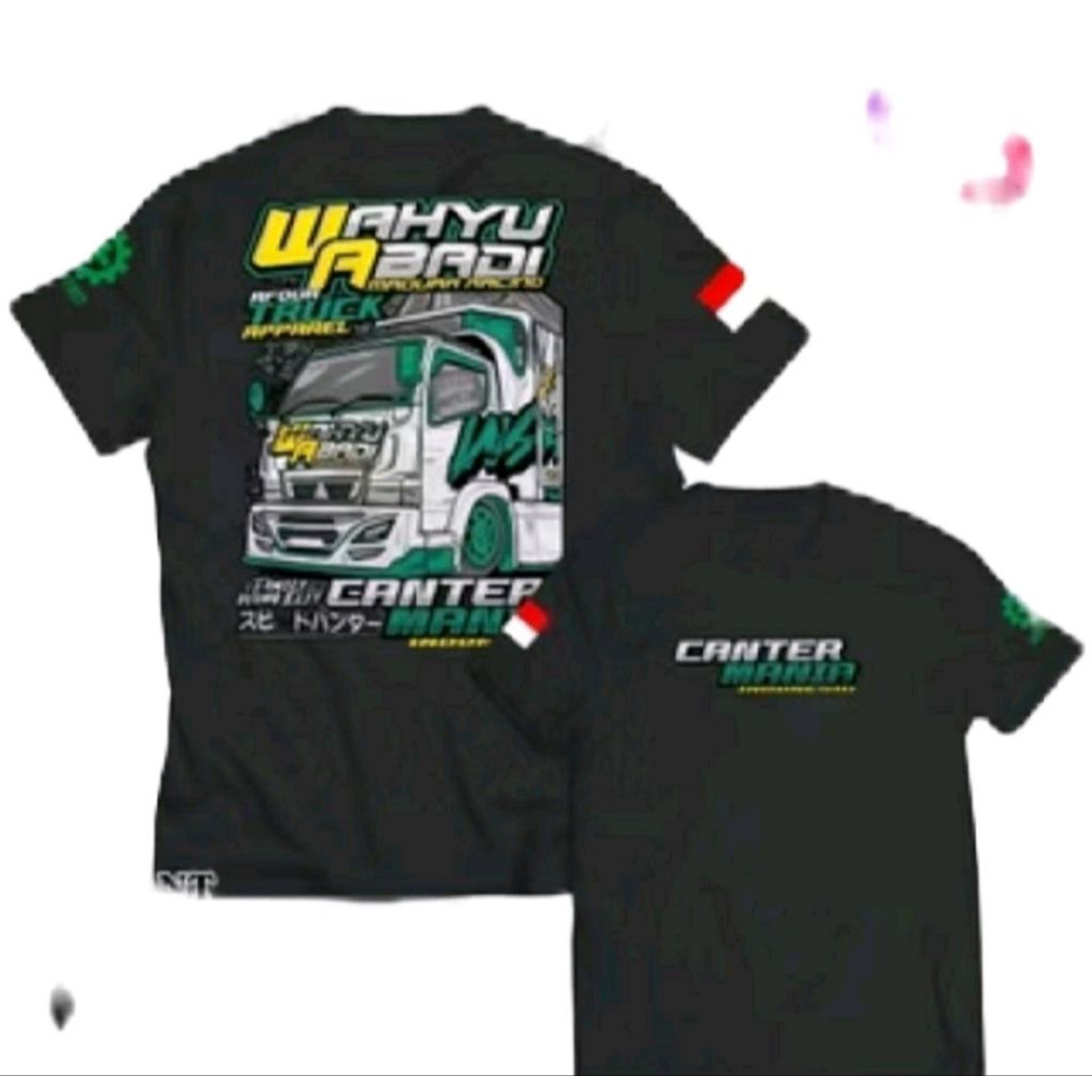 Kaos Distro Pria Wanita Unisex Canter Mania Wahyu Abadi