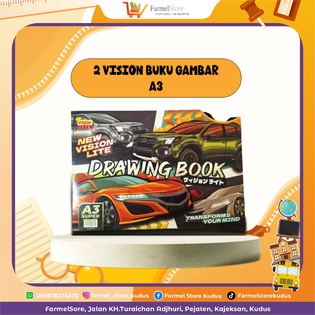 

Vision Buku Gambar A3