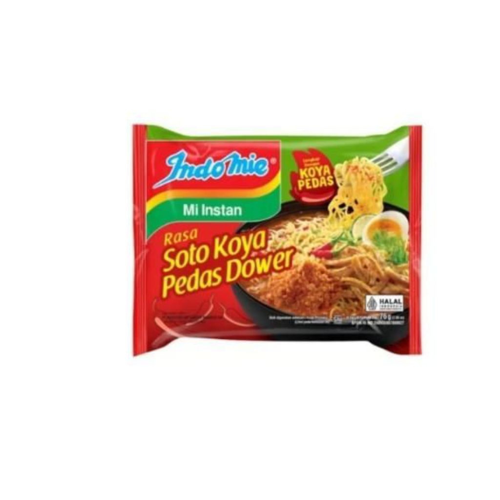 

Indomie rasa Soto Koya Pedas Dower