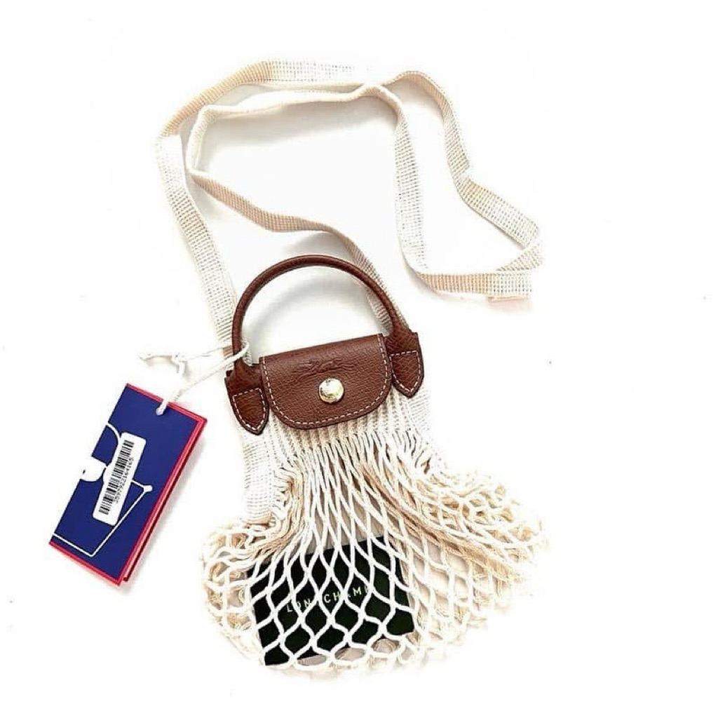 Tas Le Filet Crossbody Bag XS Ecru (New Without Tag)