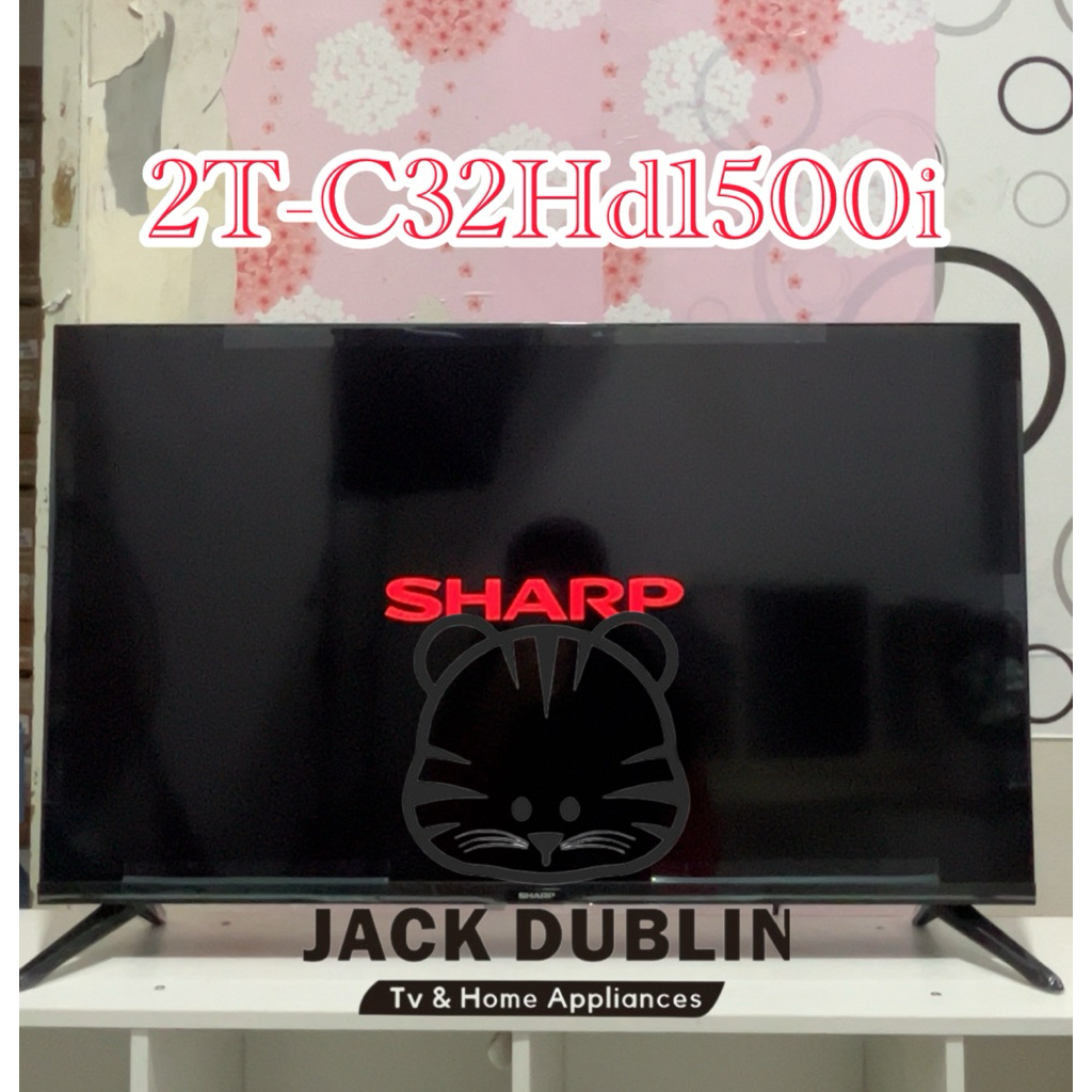 TV LED SHARP 32 INCH DIGITAL TV HD TV AQUOS 2T-32HD1500i 32HD1500i 32HD1500 USB MOVIE GARANSI RESMI
