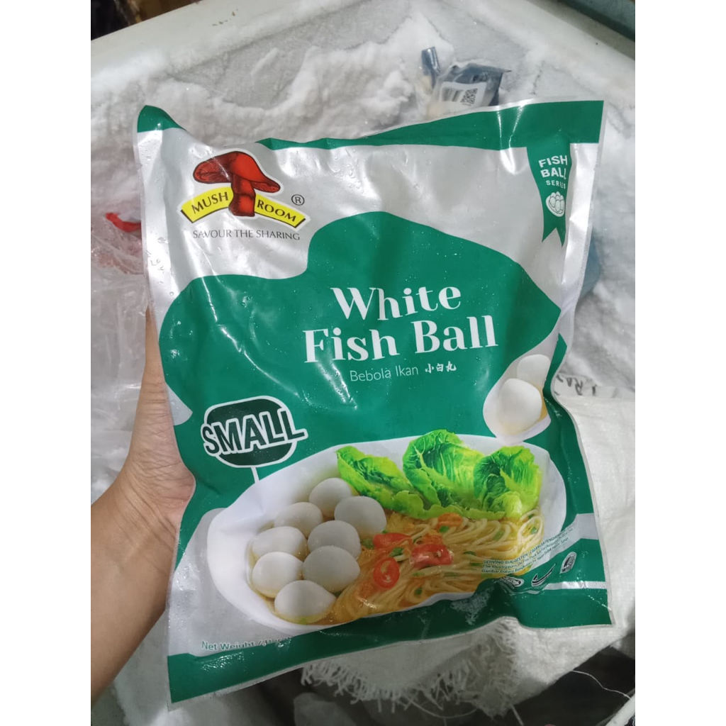 

Mushroom Bakso Ikan 500gr / White Fish Ball MR