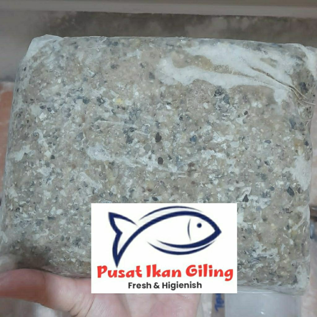 

ikan giling, kulit tenggiri giling. 1 kg