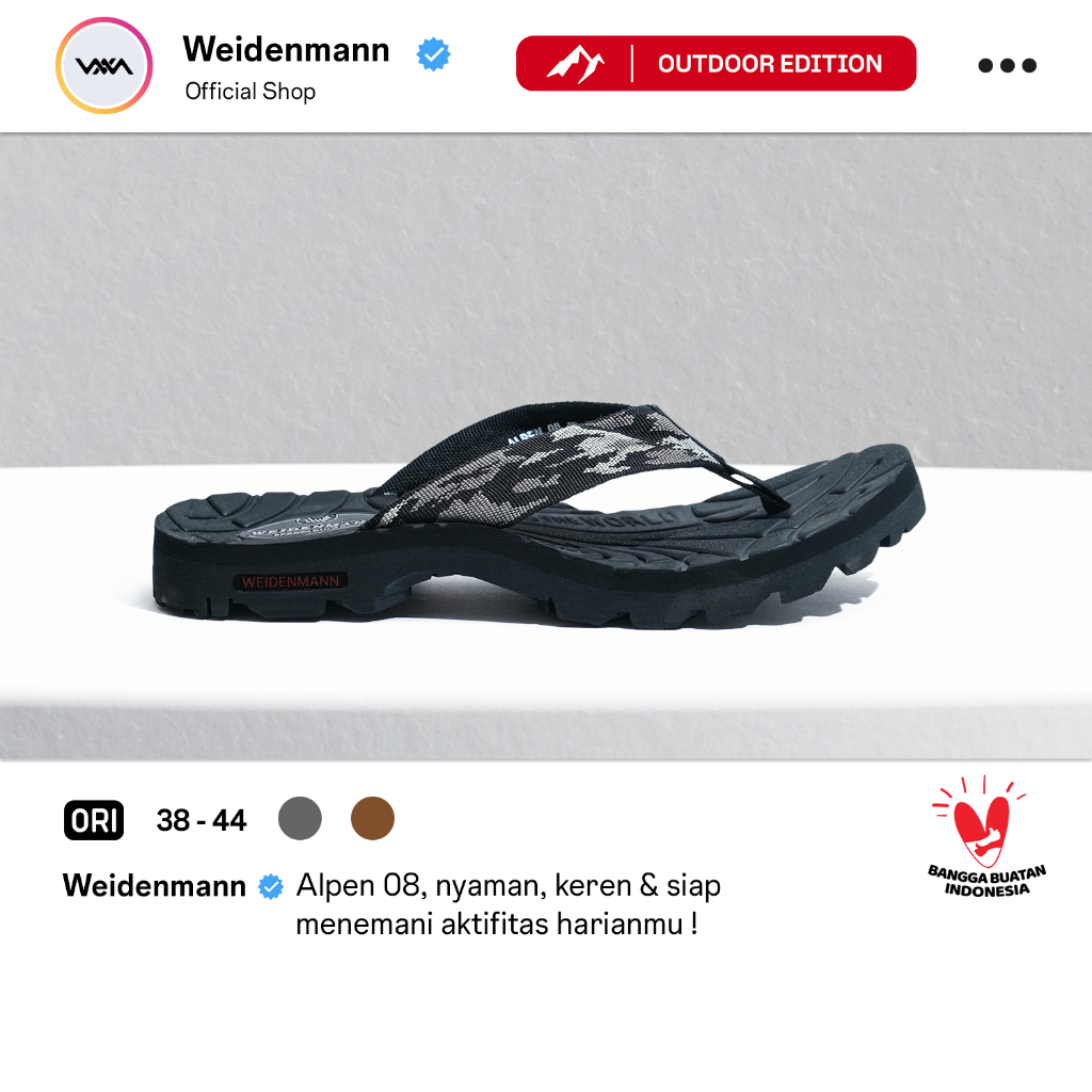 Weidenmann Alpen 08 Sandal Outdoor / Gunung