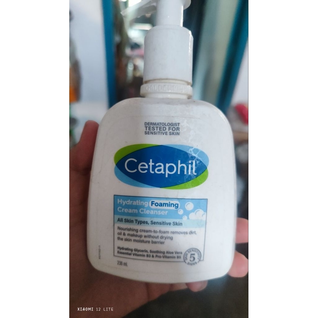 Cetaphil hydrating foaming preloved