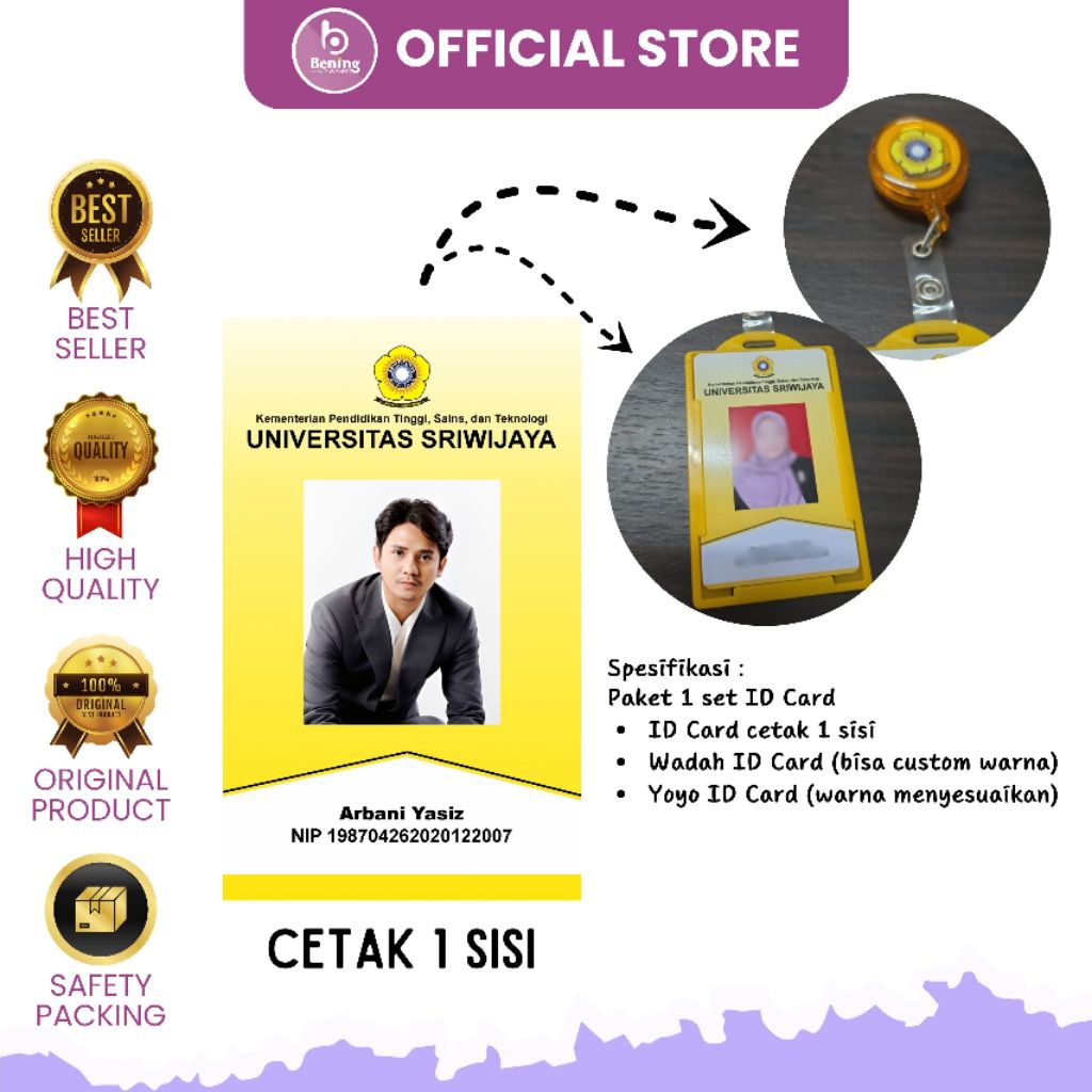 

id card costum + Lanyard