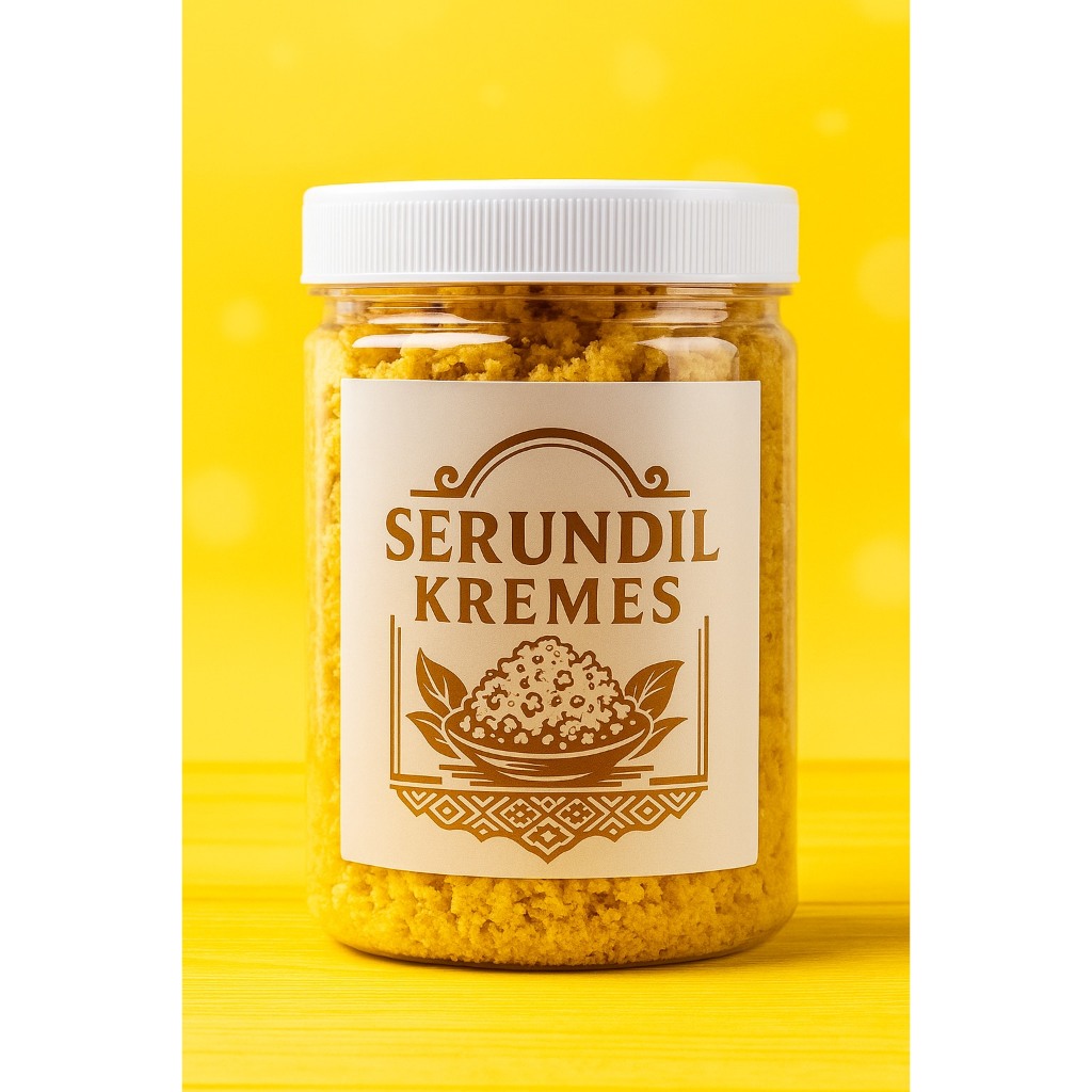 

Serundil Kremes Original Kemasan Toples Renyah