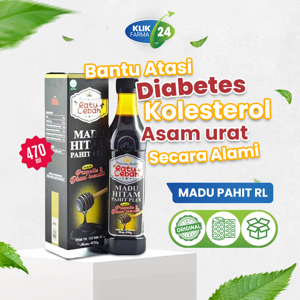 MADU NAHALA GOLDY Madu Hitam Pahit RATU LEBAH Madu Hitam Pahit Gamat Emas Original BPOM