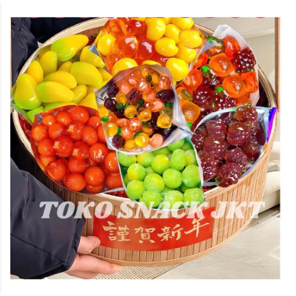 

[HALAL] Permen Buah Jelly Kupas 3 Varian Rasa