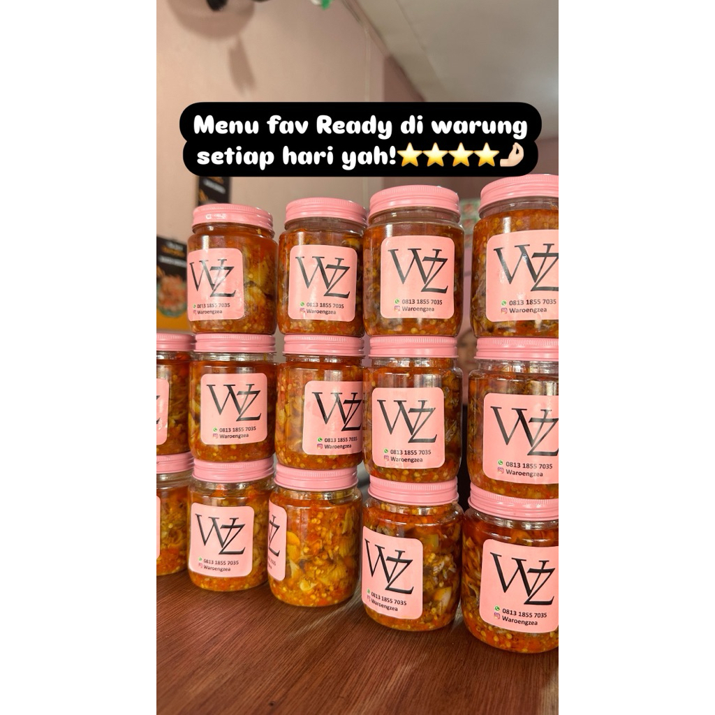 

SAMBAL CUMI GLEDEK WAROENG ZEA 250g